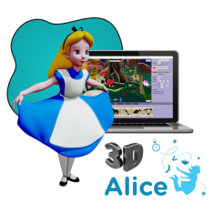 Alice 3d - КИБЕРшкола программирования для детей, компьютерные курсы для школьников, начинающих и подростков - KIBERone г. Выхино-Жулебино