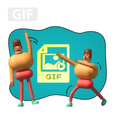 Gif-анимация - КИБЕРшкола программирования для детей, компьютерные курсы для школьников, начинающих и подростков - KIBERone г. Выхино-Жулебино