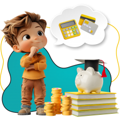 Финансовый интеллект вместе KIBERone - КИБЕРшкола программирования для детей, компьютерные курсы для школьников, начинающих и подростков - KIBERone г. Выхино-Жулебино