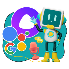 Голосовой помощник Алиса - КИБЕРшкола программирования для детей, компьютерные курсы для школьников, начинающих и подростков - KIBERone г. Выхино-Жулебино