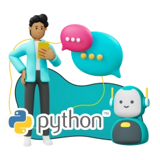 Умный чат-бот на Python на Telegram - КИБЕРшкола программирования для детей, компьютерные курсы для школьников, начинающих и подростков - KIBERone г. Выхино-Жулебино