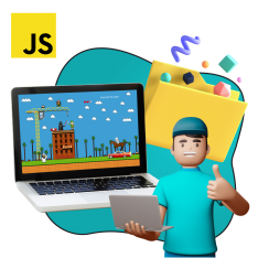 Программирование на JavaScript. Учимся создавать игры! - КИБЕРшкола программирования для детей, компьютерные курсы для школьников, начинающих и подростков - KIBERone г. Выхино-Жулебино